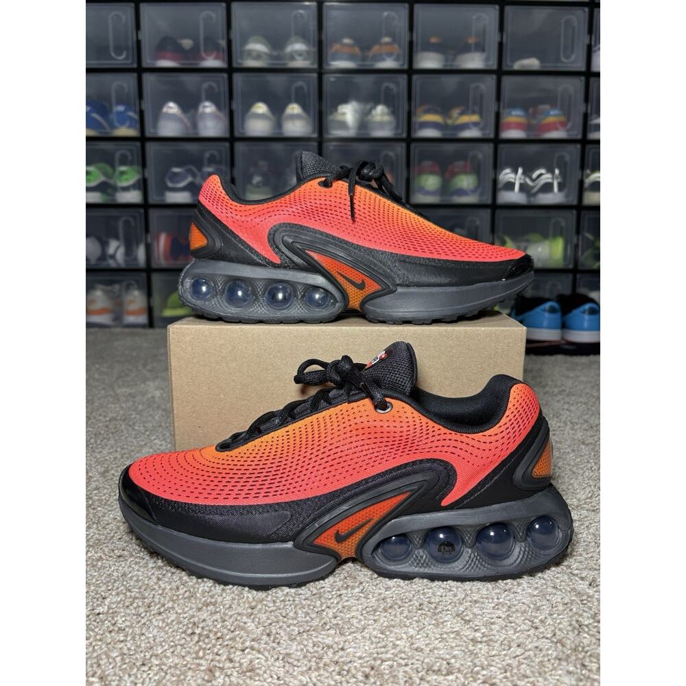 Nike Air Max DN 'Total Orange Crimson Black' Mens Size 9 IB4505-803 Shoes